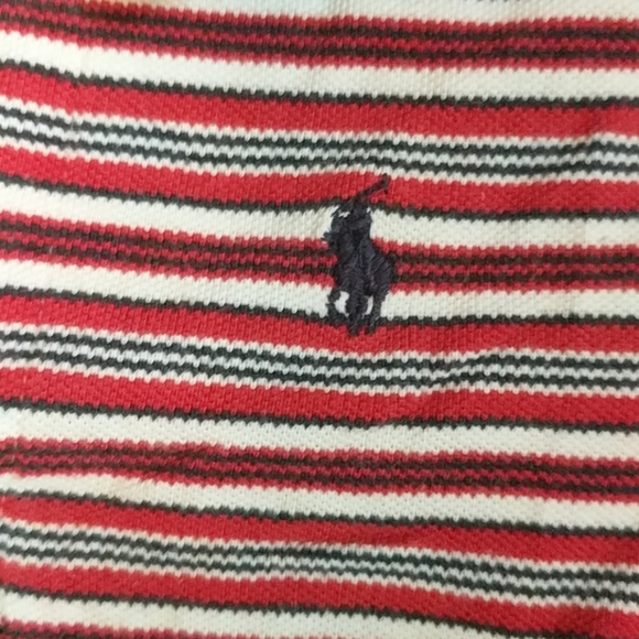 Ralph Lauren 12-18 mos red, white & blue striped - Picture 3 of 5